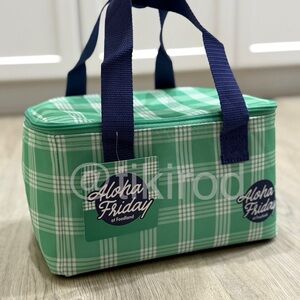 Foodland Aloha Friday Palaka Mini Tote Cooler Bag